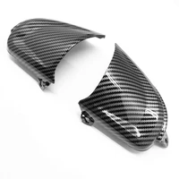 carbon fiber pattern front headlight panel fairing for honda gl1800 goldwing 2001 2015