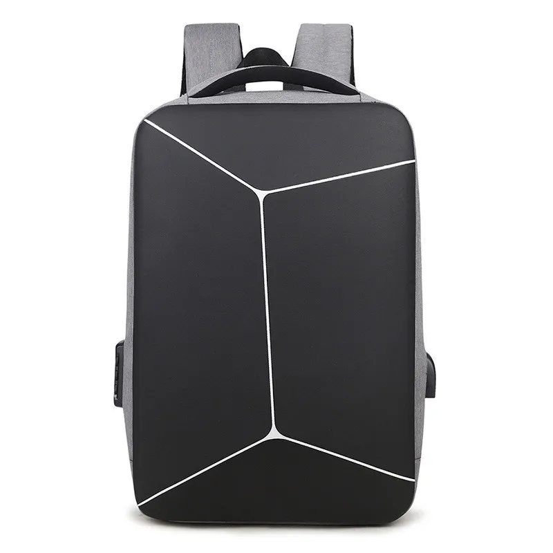 

New Solid ABS Men Backpack Waterproof Laptop Computer Packs Large Capacity Four Types Selectable Advertising Travel Handbags