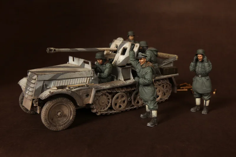 1/35 древний воин включает в себя 5 (без фигурок автомобиля с аксессуарами) наборы