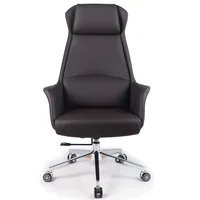 Louis Fashion Office Chair High Quality Leather Computer Household  Reclining Lift Swivel