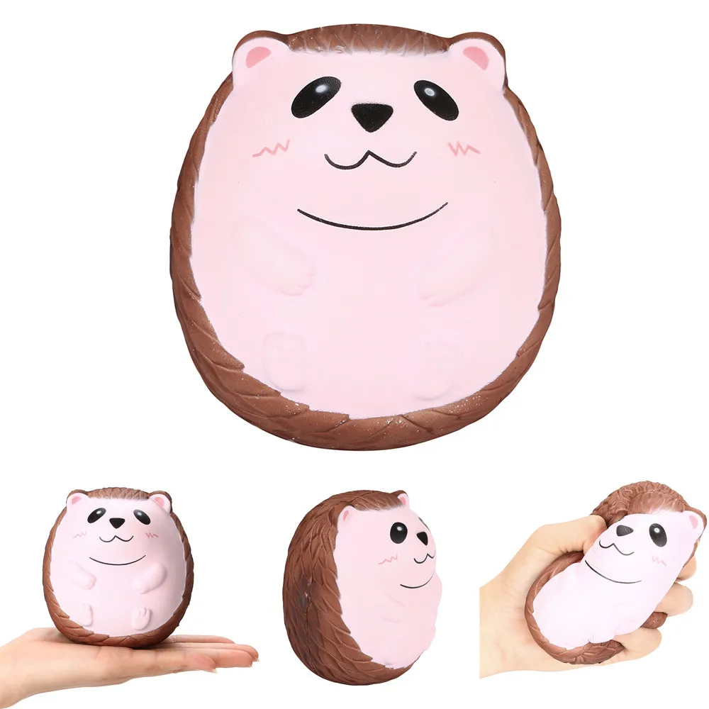 

Cute Cartoon Hedgehog Scented Charm Slow Rising Squeeze Pressure Relief Toy Slow Rising Squeeze Finger Toy игрушки