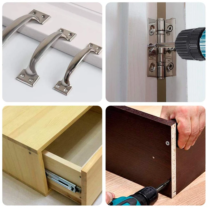 

New 21Pcs Woodworking Drilling Tools Hinge Drill Door Window Cabinet Hinge Drill Hole Opener with Hex Wrench 4-12 20 32Mm HSS Ti