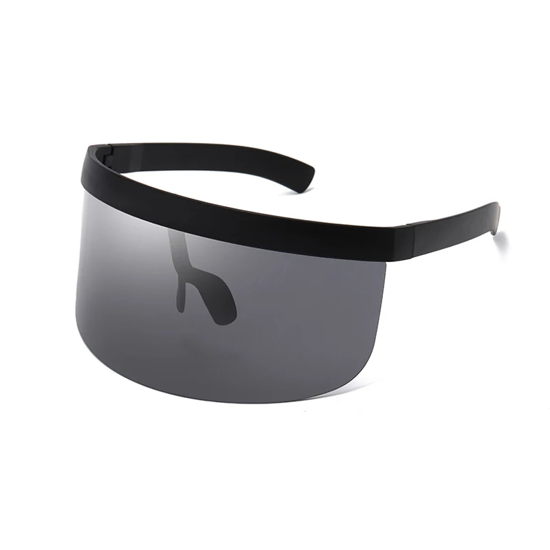 2020 Fashion Sunglasses Women Men Brand Design Goggle Sun Glasses Big Frame Shield Visor Windproof UV400 | Аксессуары для одежды