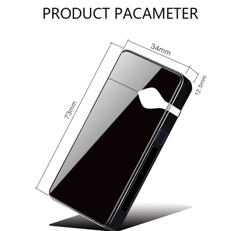 Ветрозащитная электронная импульсная зажигалка с двойной дугой|Аксессуары для