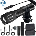 Litwod светодиодная вспышка светильник ультра яркий фонарь L2V6 походный светильник 5 переключатель режима Водонепроницаемый масштабируемой велосипедные светильник использовать 18650 батарея