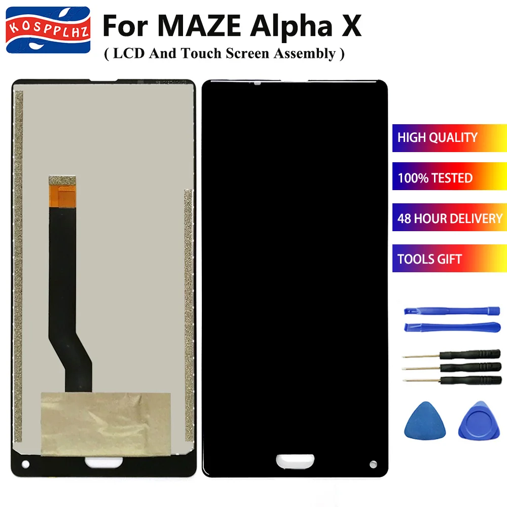KOSPPLHZ для MAZE Alpha X ЖК дисплей + сенсорный экран в сборе Высокое качество дигитайзер