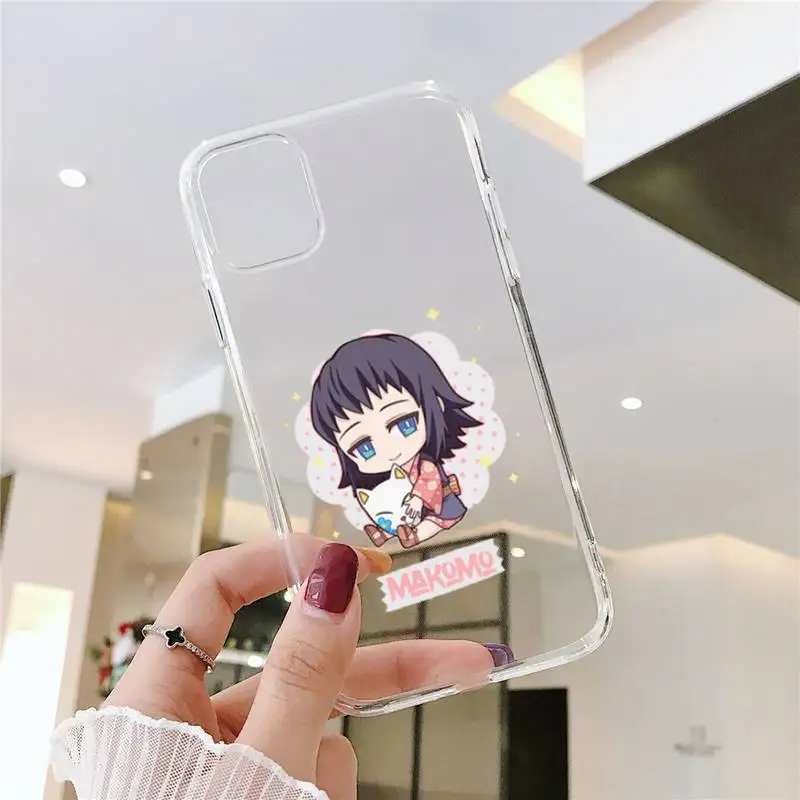 

Demon Slayer Phone Case Clear Transparent for iPhone 11 12 mini pro XS MAX 8 7 6 6S Plus X 5S SE XR 2020