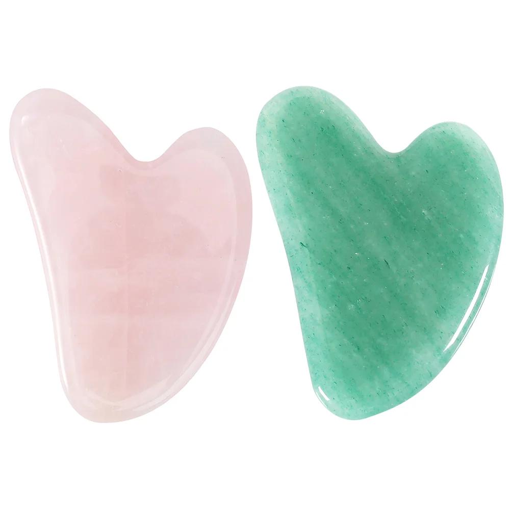 

2Pcs Tool Natural Stone Scraping Plate for SPA