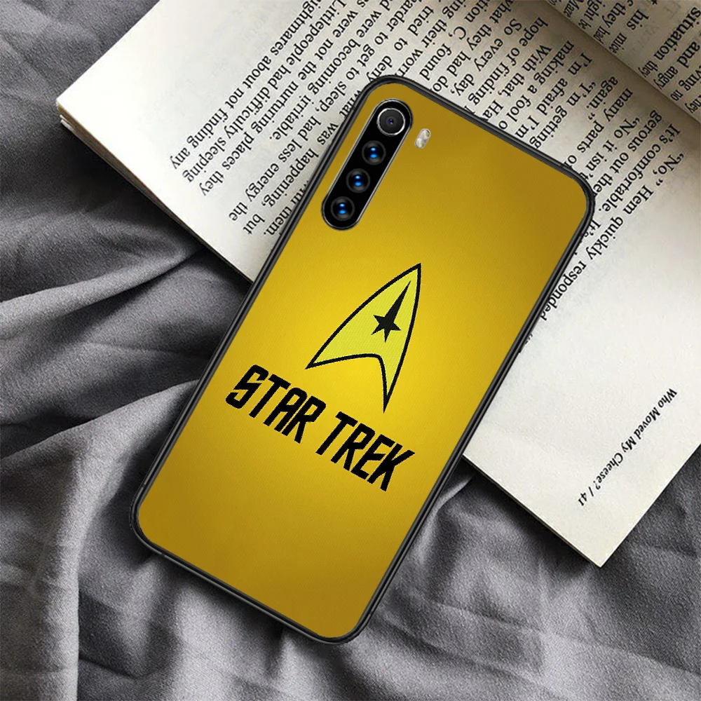 

STAR TREK movie Phone Case For Xiaomi Redmi Note 7 8 8T 9 9S 4X 7 7A 9A K30 Pro Ultra black Back Pretty Waterproof Trend Etui