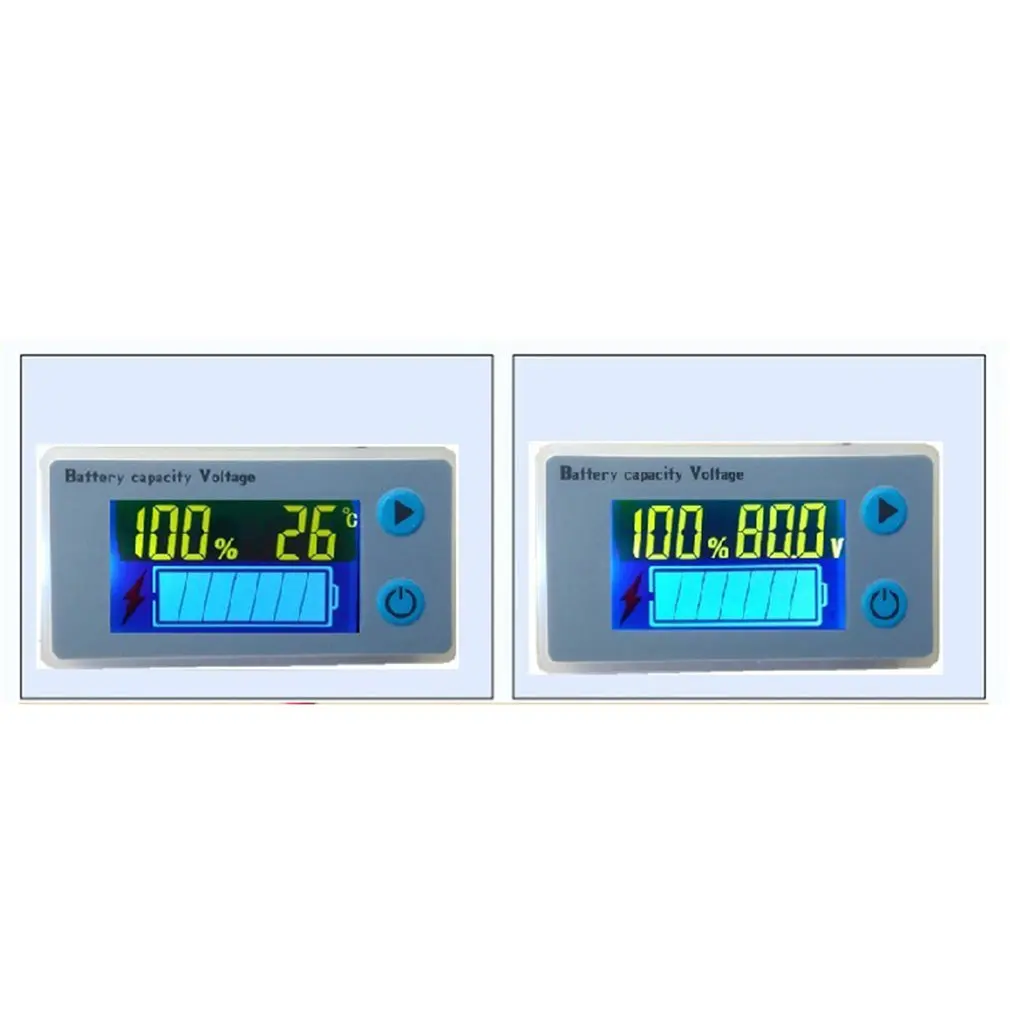 Универсальный 10-100V ЖК-дисплей автомобиля свинцово-кислотная литиевых Батарея