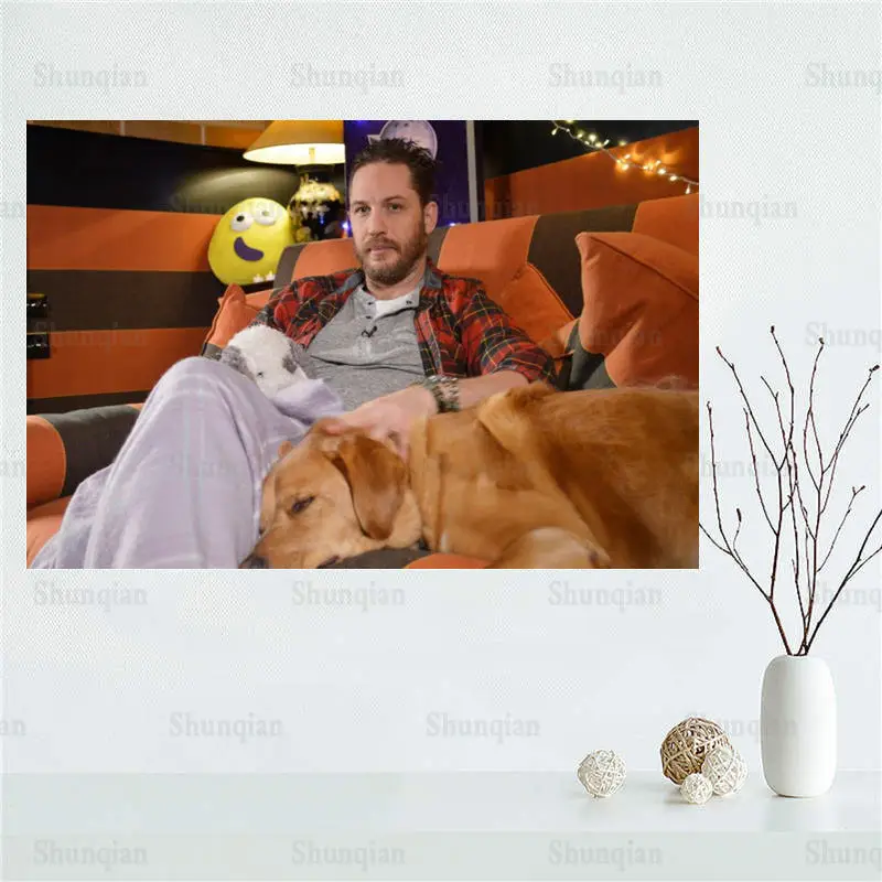 

Tom Hardy Posters On The Wall Modern Anime/Movie/Abstract Rectangle Poster Fabric Cloth Wall Art Unframed 0422