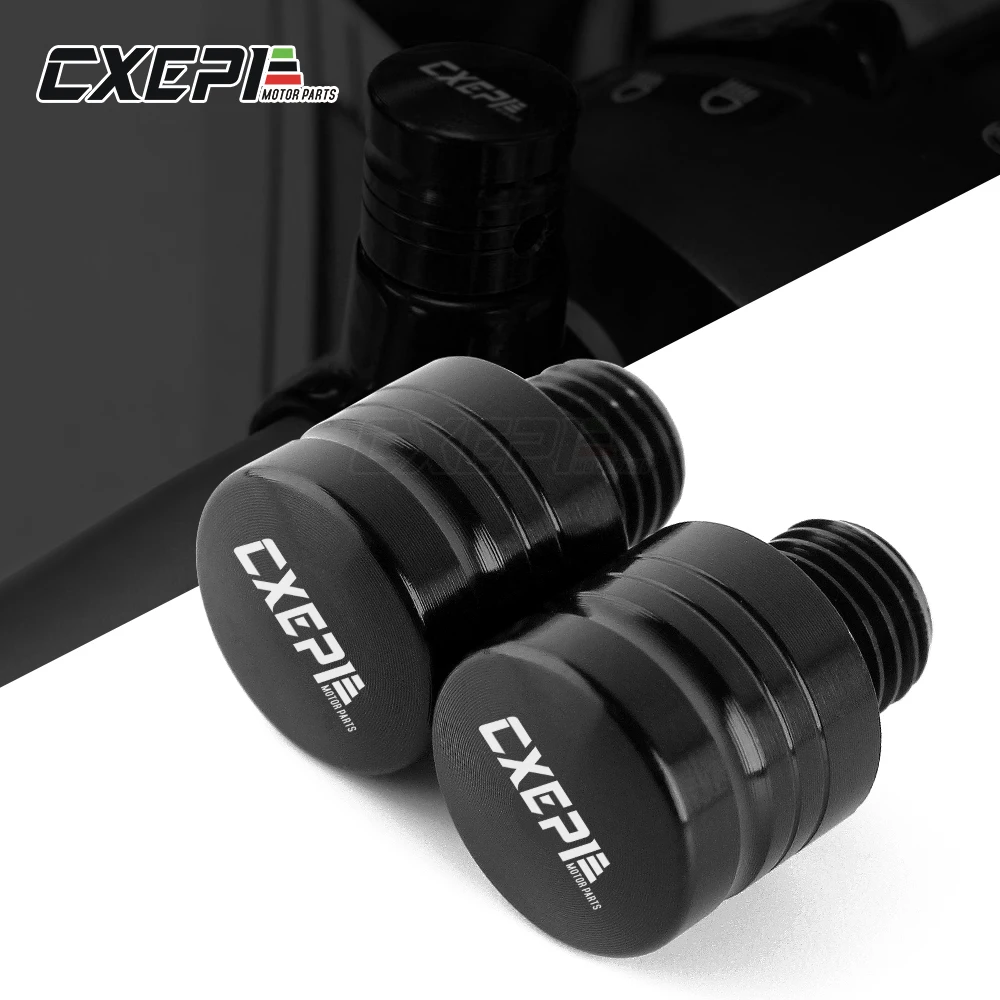 

Universal Motorcycle M10*1.25 CNC Aluminum Rear View Mirrors Hole Plug Screws Cap For MT07 MT07 FZ07 2014-2019 XSR7002016-2019