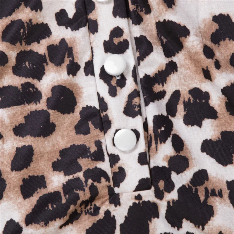 

Women Sexy Long Sleeve Leopard Bodysuit Deep V Neck Leotard Jumpsuit Bodycon Romper Autumn Outfits