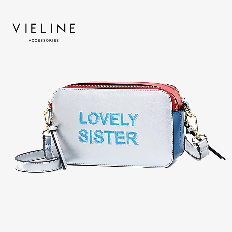 Новая модная женская мини квадратная сумка на плечо из натуральной кожи вышитая