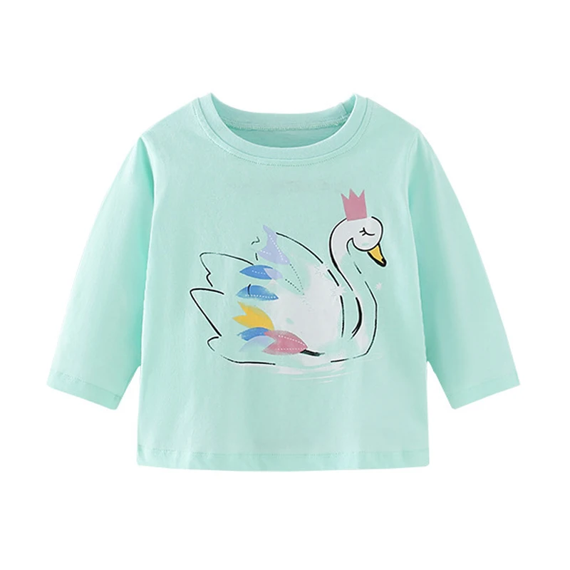

SAILEROAD 24M-7 Years Animals Baby T Shirt 2022 New Spring Autumn Children Kids Tops Tees Shirts Cotton Toddler Boy's Clothing
