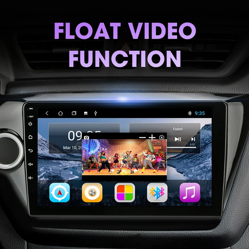 Автомобильный радиоприемник Jansite Android 9 0 T3L для KIA RIO 3 2011-2016 мультимидиа видео
