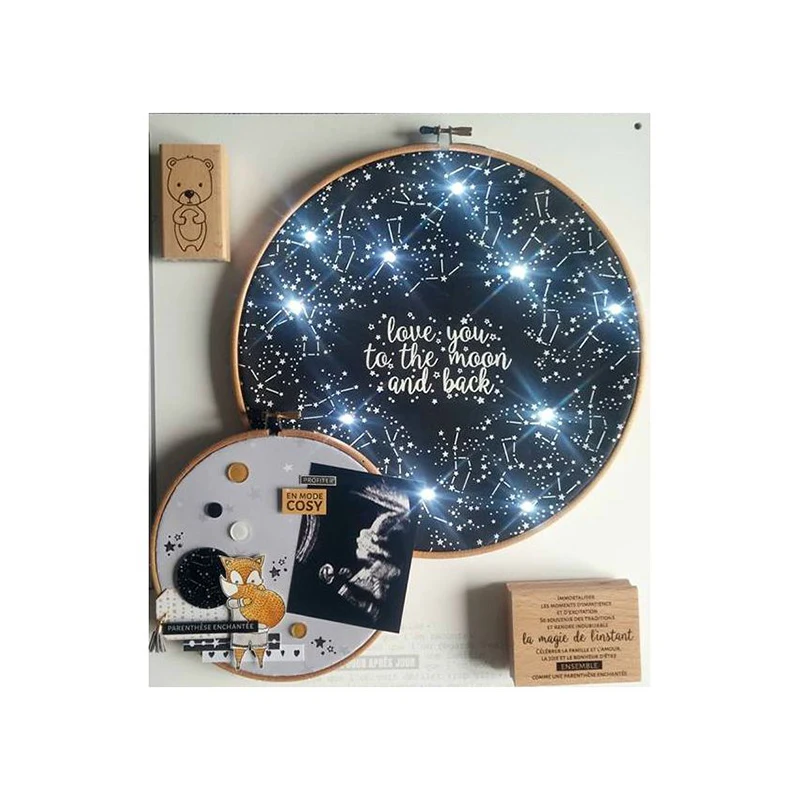 CH in the stars штампы и режущие металлические DIY Скрапбукинг карты трафарет бумажное