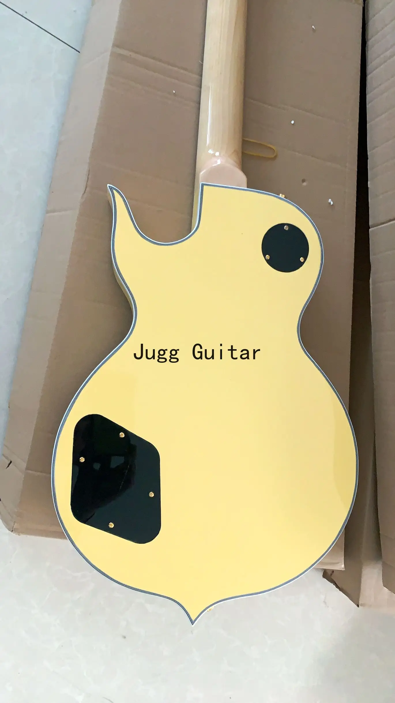 Zakk Wylde аудио Odin Grail Gangrene желтый кремовый черный Bullseye электрическая гитара с