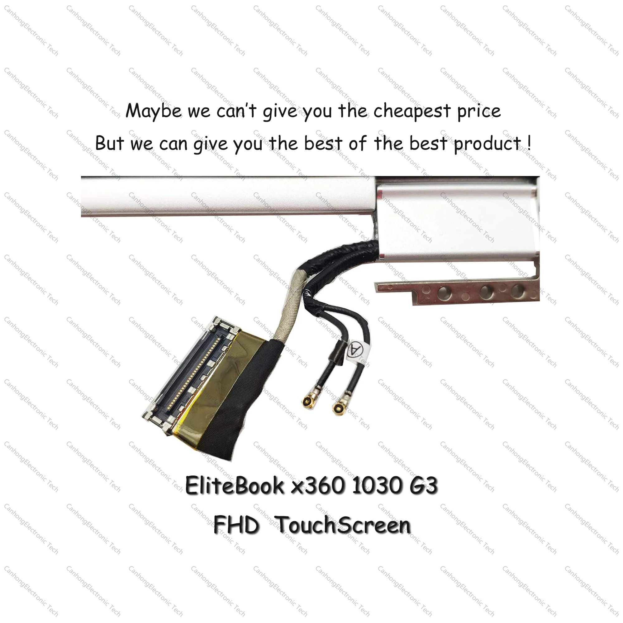 13 3 &quotFHD для HP EliteBook x360 1030 G3 сменный сенсорный ЖК-экран в сборе с петлями ленты