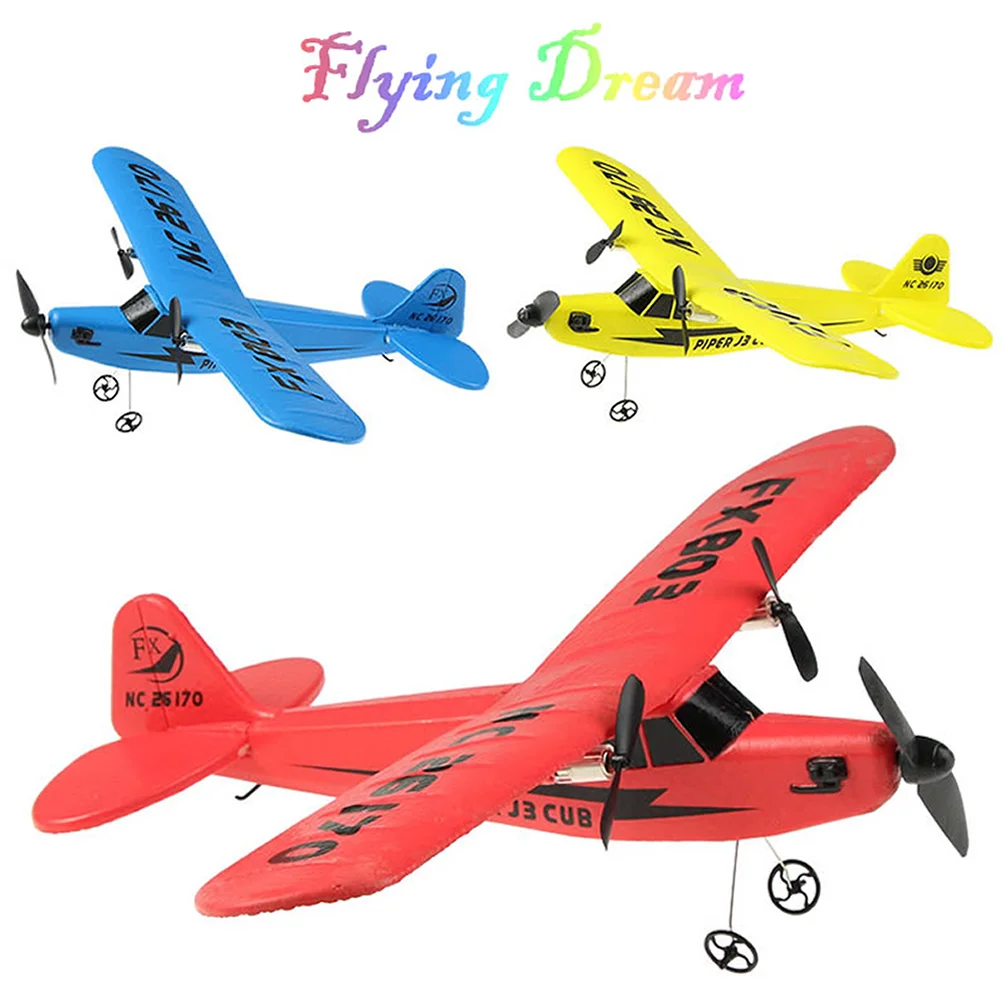

RC Electric Airplane Remote Control Plane RTF Kit EPP Foam 2.4G Controller 150 Meters Flying Distance Aircraft Global Hot Toy
