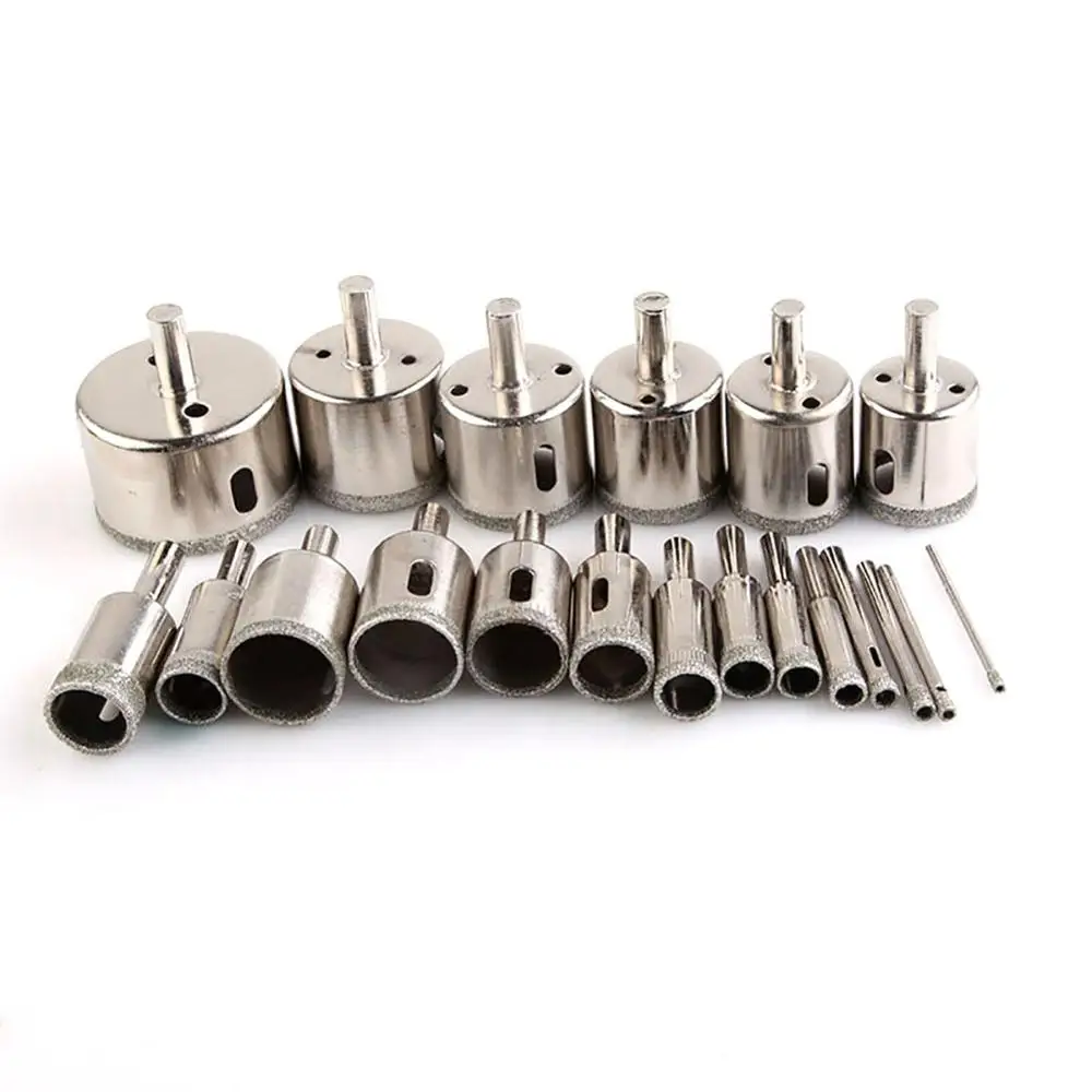 Набор сверлильных коронок 20 шт. прочная пила с алмазным покрытием для резки