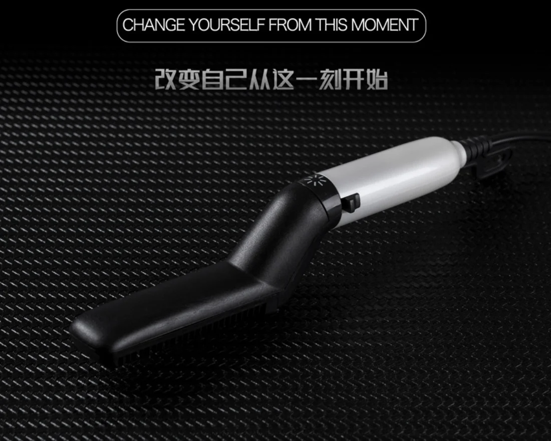 

Multifunctional Men's Styling Comb and Curling Straight Dual-use Styling Comb and Straight Hair Comb Hair Style Tool
