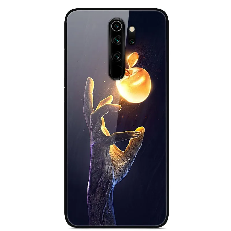 27- Redmi Note 8 Pro Чехол 6,53 ''стекло твердая задняя крышка для Xiaomi Redmi Note 8 Pro чехлы для телефонов силикон бампер Fundas Redmi Note8 8T - Цвет: 27-