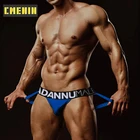 Стринги мужские хлопковые, дышащие трусы стринги, джоки, сексуальное нижнее белье для геев AD7120