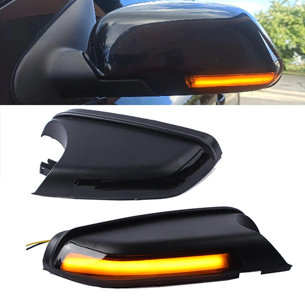 

For VW Polo MK4 9N 2005-2009 For Skoda Octavia MK2 1Z 2004-2008 LED Rearview Mirror Indicator Blinker Light Dynamic Turn Signal