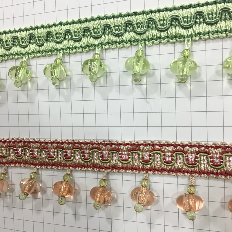 5 м/лот Шторы пряжа и маленьким кружевным Новинка! Фигурные бусины висит шип чашка
