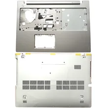NEW For Lenovo Ideapad Z510 Laptop Case Palmrest Upper Case/Bottom Base Notebook Computer Case Silver