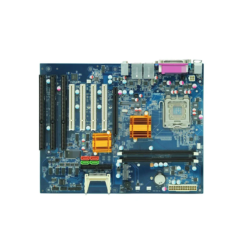 

Socket 775 Industrial main board with 2*DDR3 4*PCI 3*ISA for CNC