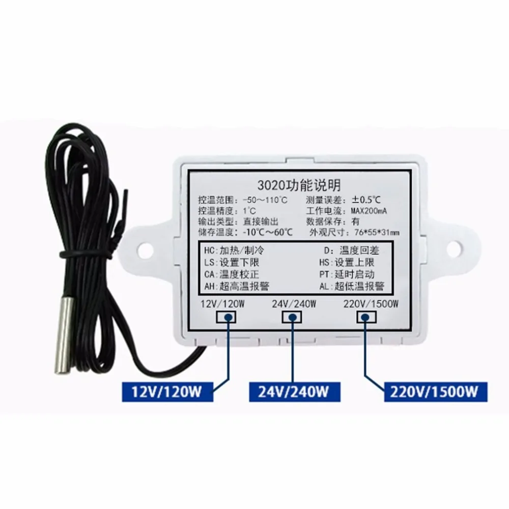 Цифровой ЖК дисплей умный термостат для измерения температуры и времени|Умная