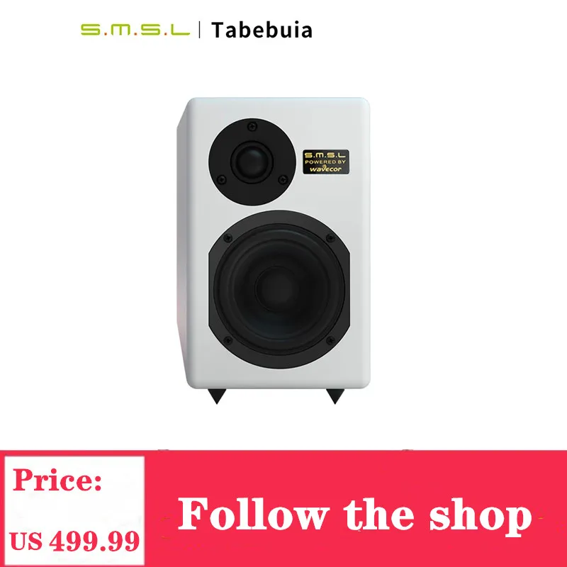 

SMSL Tabebuia 10th Anniversary Sound HIFI Speaker Wind Suzuki Speaker Specially Designed Wavecor Bass Unit Speaker