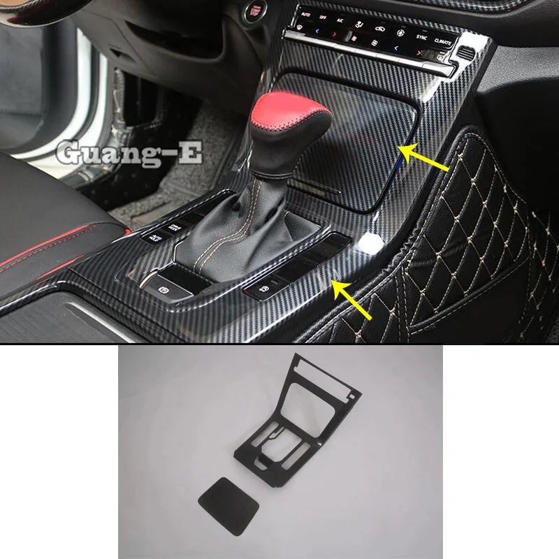 

For Kia K3 Forte Cerato 2019 2020 Car Cover Stick Armrest Panel Shift Stall Paddle Cup Switch Knob Frame Lamp Trim 1pcs