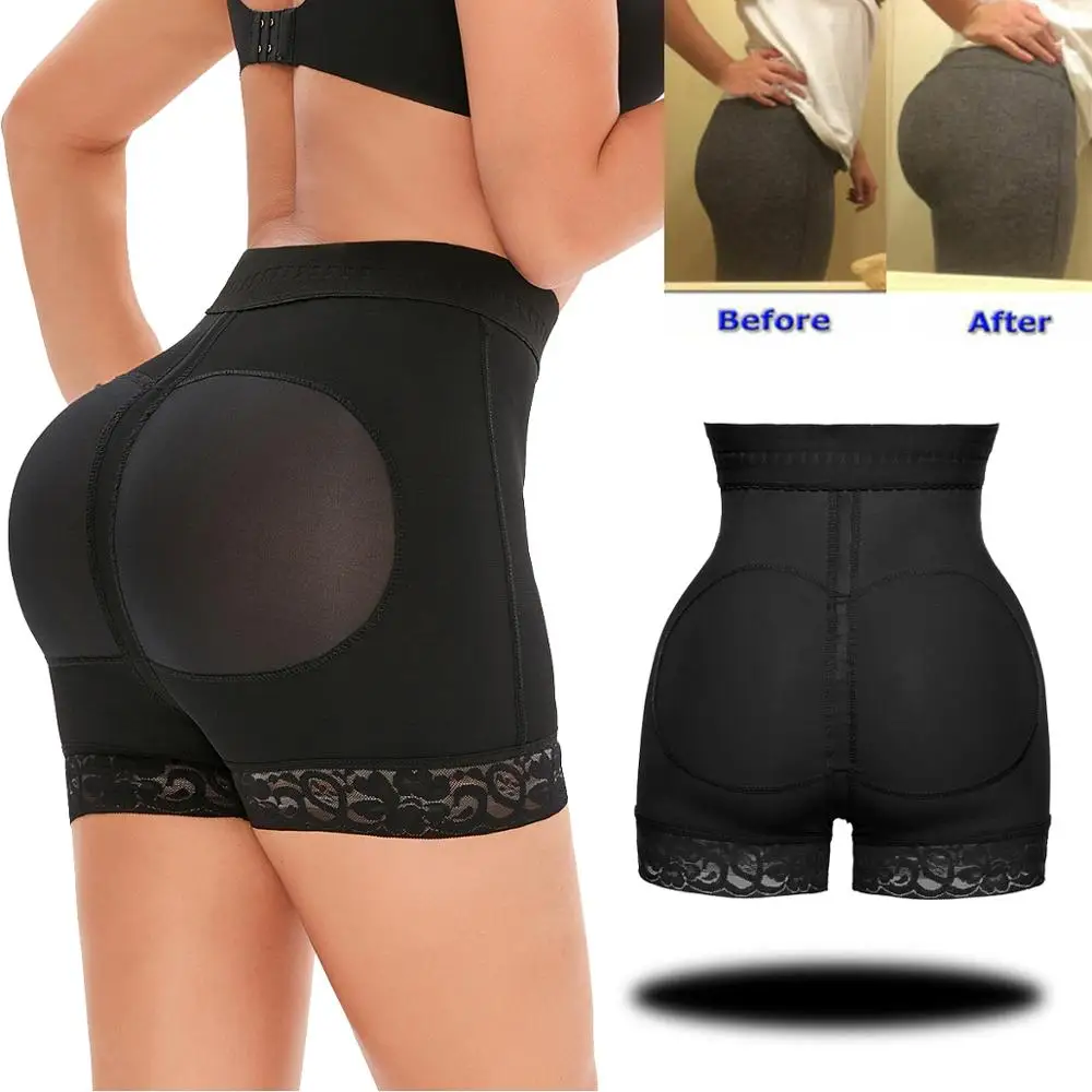 Buttock Shapewear Tummy Control Panties Butt Lifter High Waist Body Shaper Plus Size Butt Hip Enhancer Booty Sculpt and Boost US