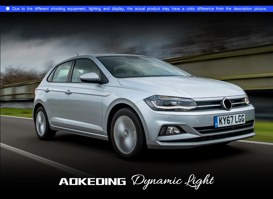 2 шт. автомобильный Стайлинг для VW Polo фары- Polo светодиодный фонарь DRL фара ближнего света дальнего света все светодиодный