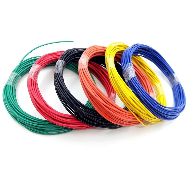 1 м Электронный провод 18AWG медный кабель OD 2 0 мм ПВХ изолированный Светильник