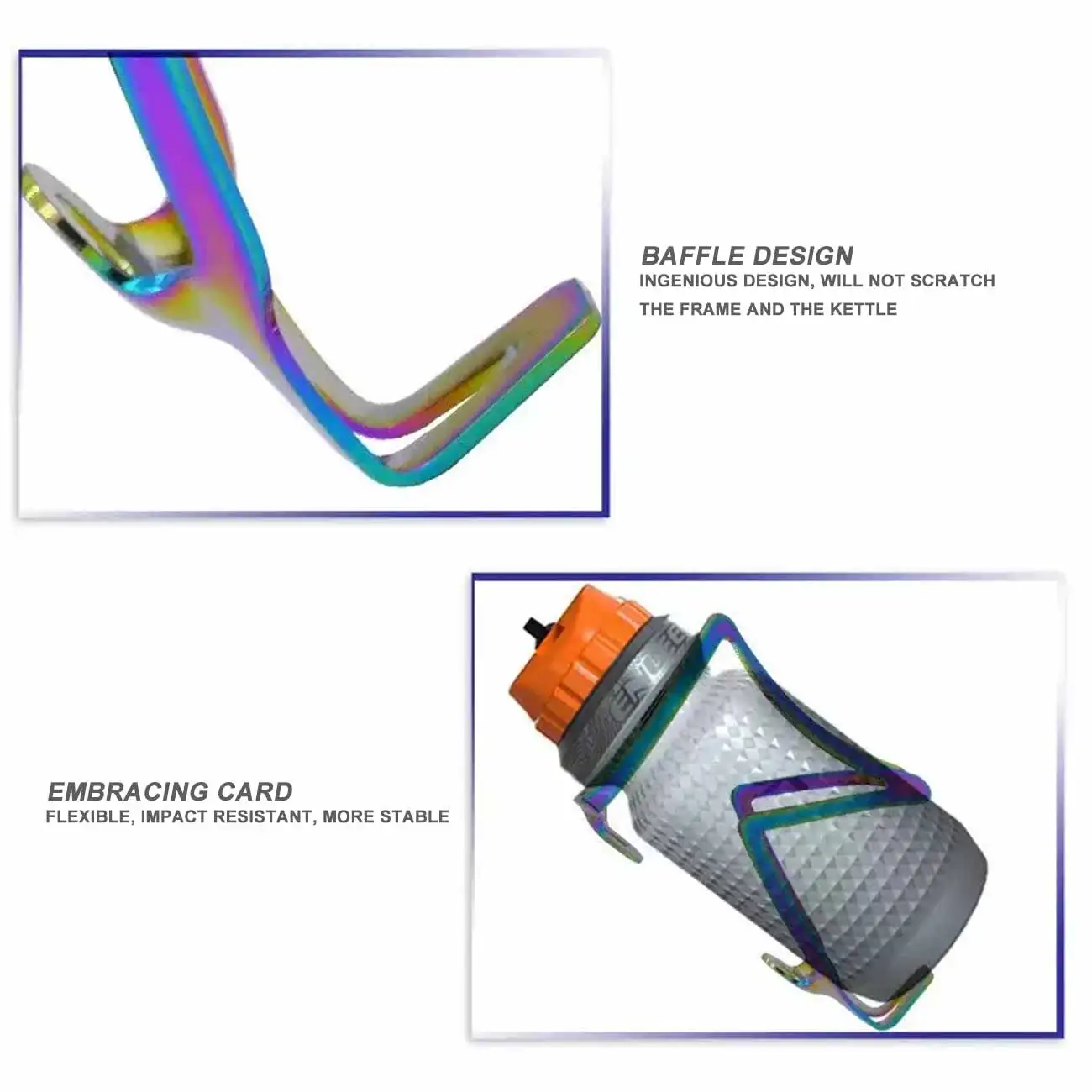 

Bicycle bottle cage aluminum alloy water cup holder portable water bottle holder cycling supplies