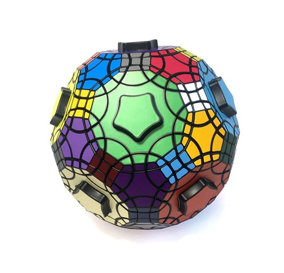 VeryPuzzle, большой шар, Icosidodecahedron, футбольный магический куб, 62 лица, скорость, твист, головоломка, головоломки, развивающие игрушки