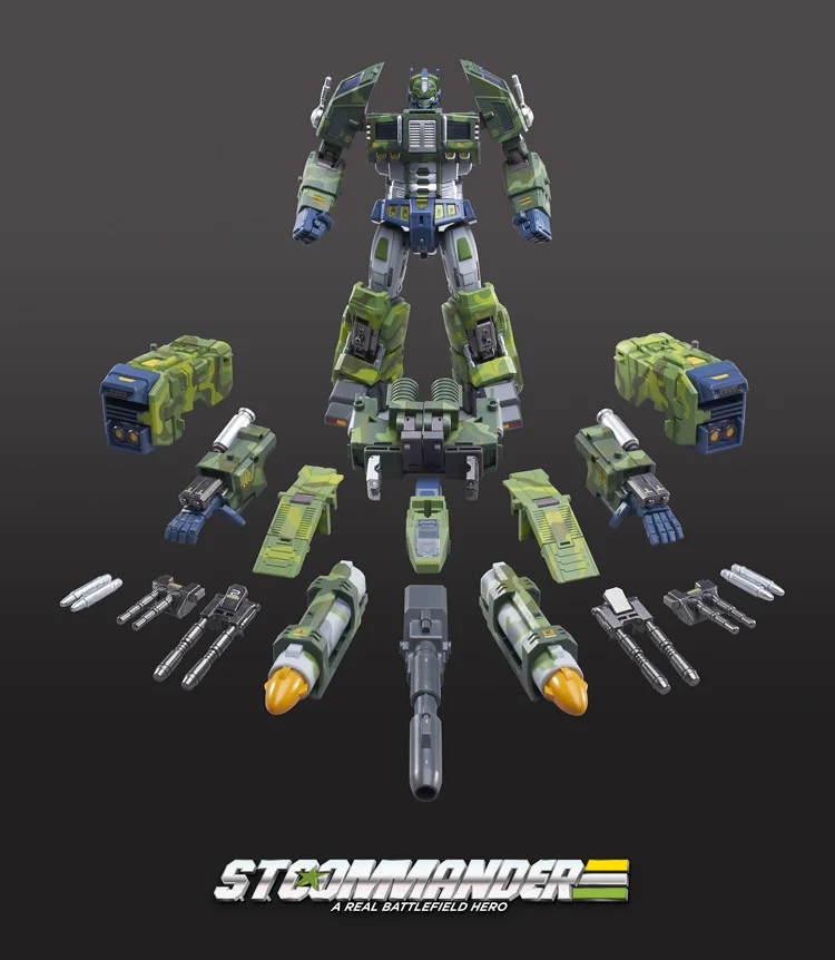 Новые игрушки TFC игрушка трансформер STC 01B Supreme Techtial Commander OP Jungle Ver. Фигурка в