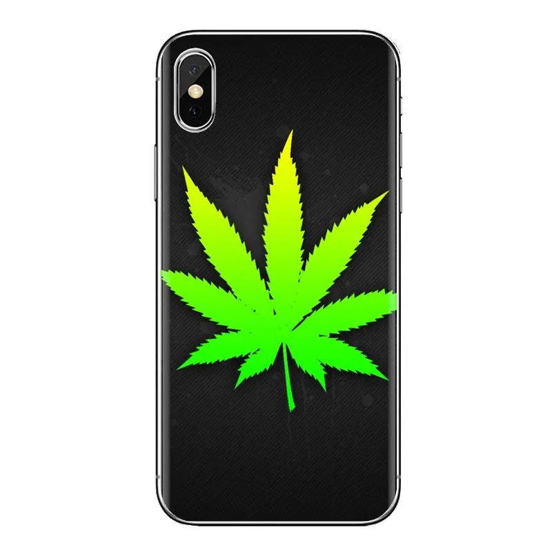 Для samsung Galaxy S3 S4 S5 мини S6 S7 край S8 S9 S10 Plus Note 3 4 5 8 9 Мягкие прозрачные чехлы сорняков |