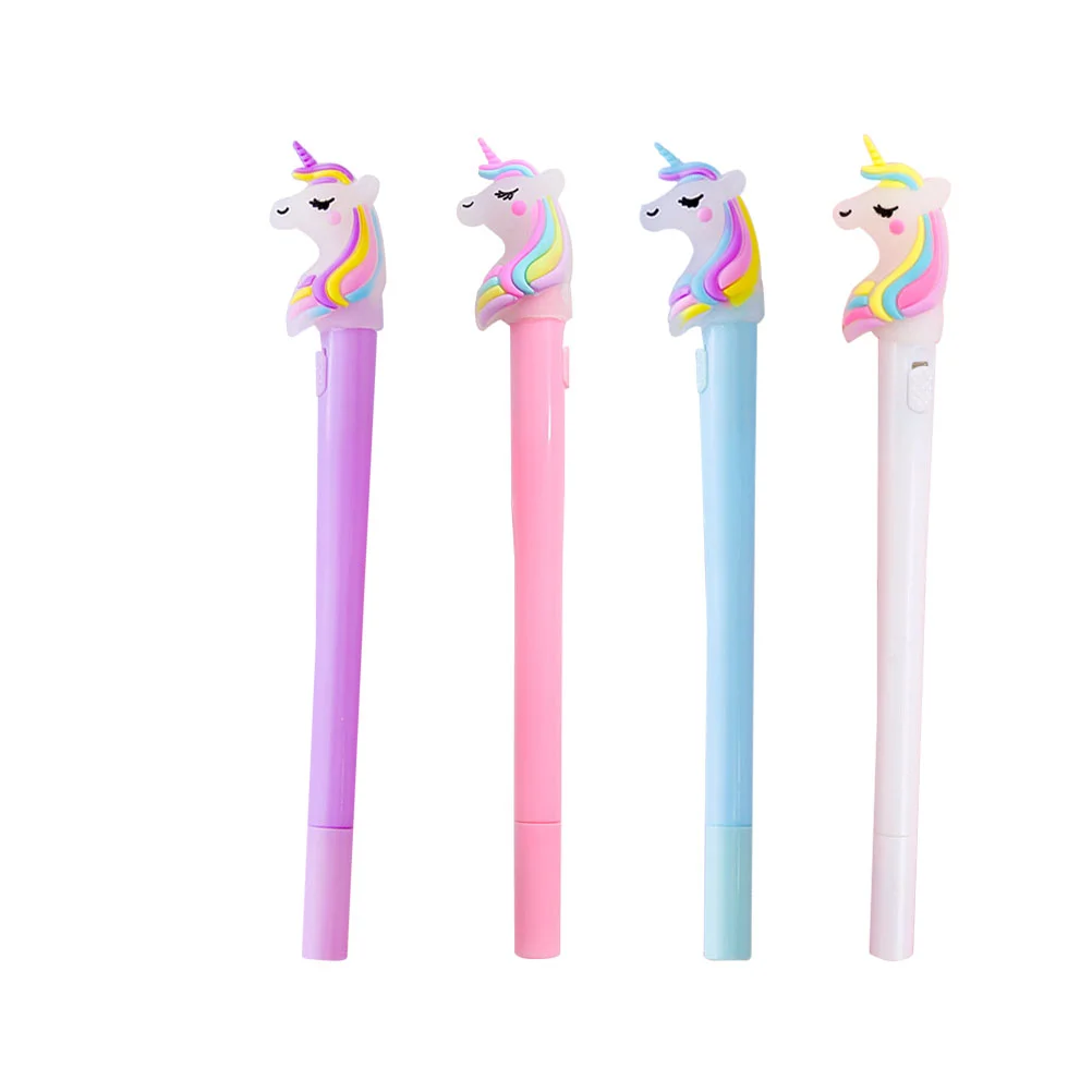 

4pcs Shape Pens Pens Creative Stationeries for Kids (Assorted Color)