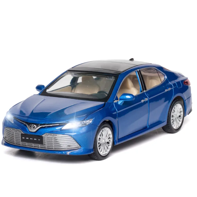 

1:32 Simulation 8th Generation Toyota Camry Alloy Model Crafts Ornaments Children's Toys Birthday New Year Christmas Gift Black