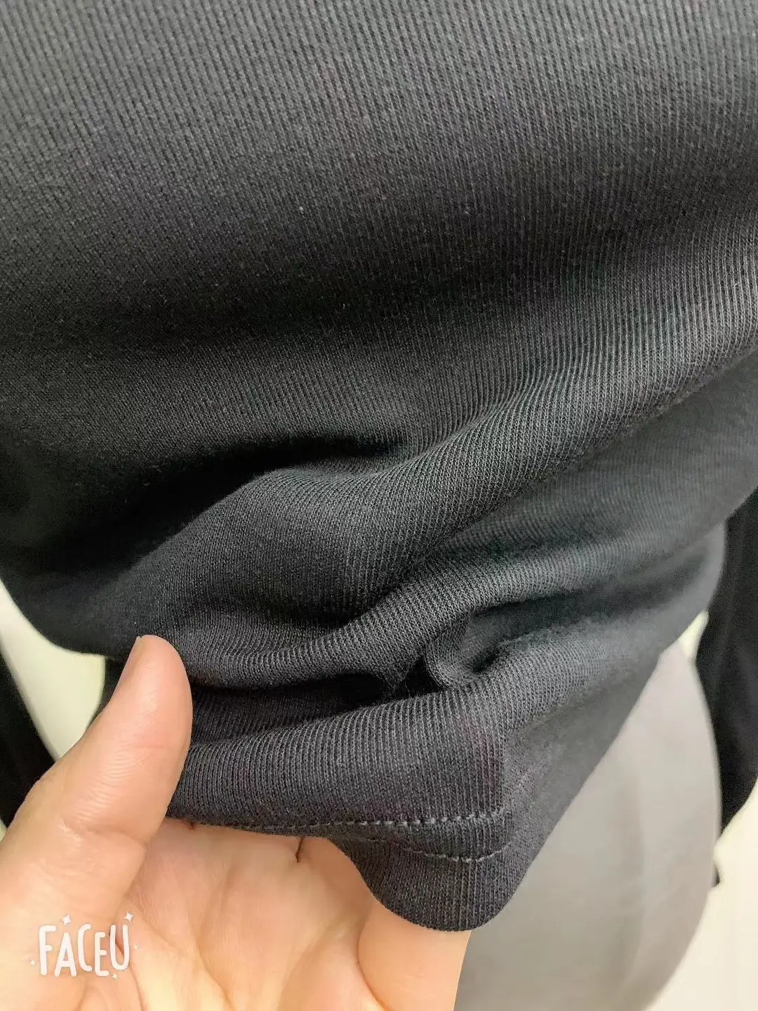 Женская эластичная футболка облегающий Топ с длинным рукавом в Корейском стиле