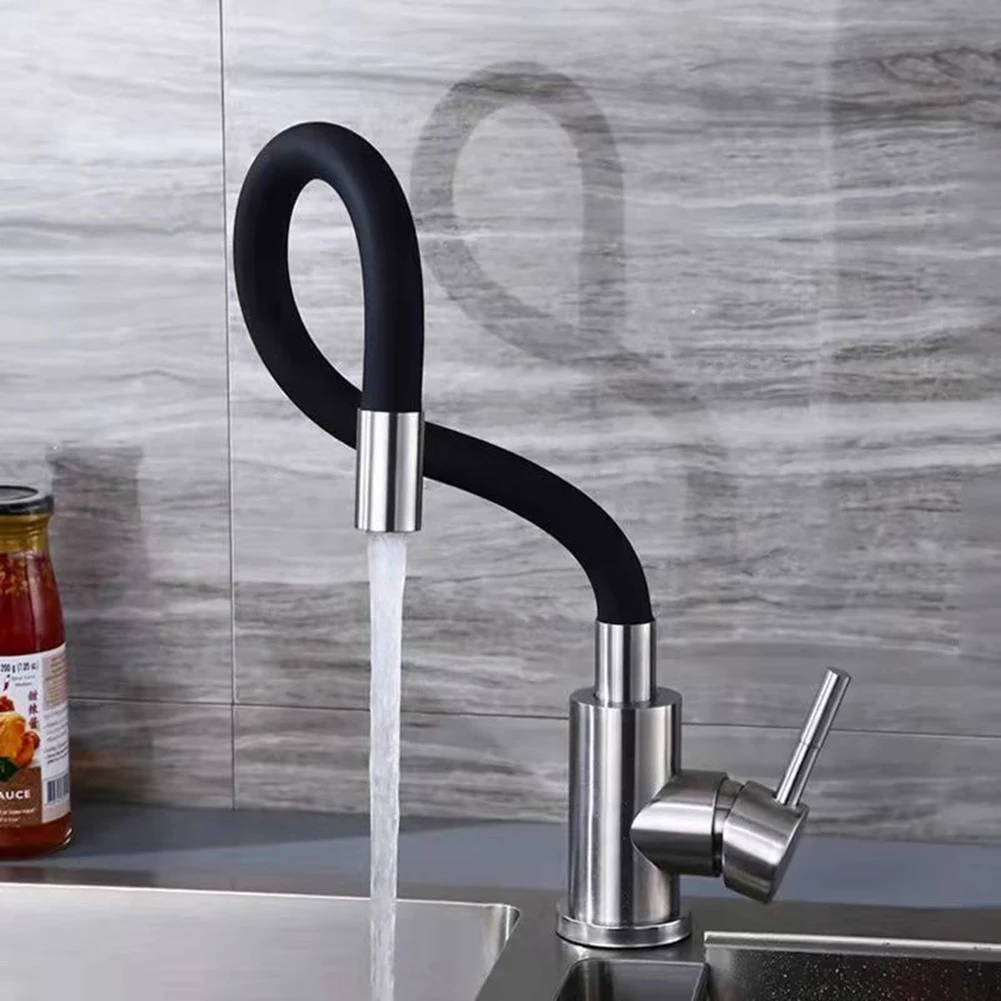 360°Rotation Splash-proof Universal Faucet Extension Extender Foaming Tube Free Bending Hardware Household | Дом и сад