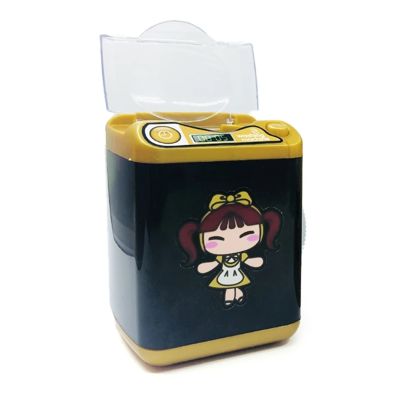 

Детский набор для уборки, имитация электрической стиральной машины, игрушка для ролевого кукольного домика, реалистичное мини-устройство, ...