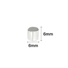 2050100150200300 шт. 6x6 мм круглый мощный магнитный магнит N35 Постоянный Неодимовый магнитный диск 6x6 мм 6*6 мм