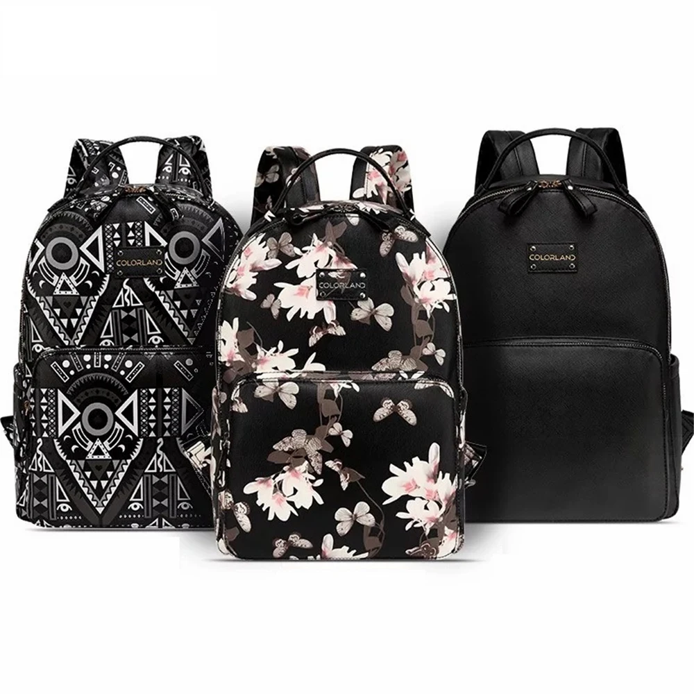 Diaper bag PU Leather fanshion baby Care Nursing mummy maternity nappy organizer brand mom backpack handbags 2018 NEW | Мать и ребенок