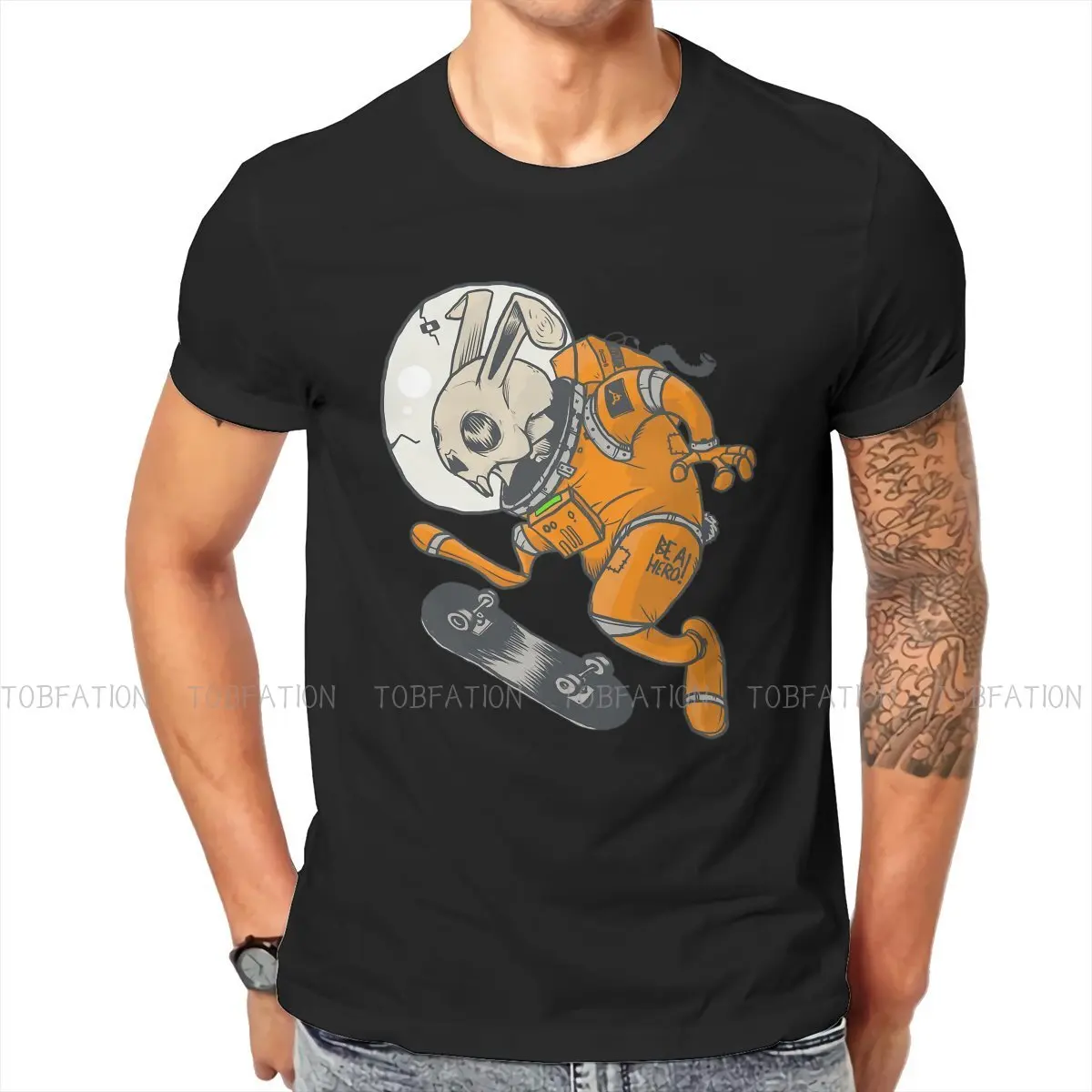 

Футболка в стиле Харадзюку с героями BE A HERO, спортивные топы Для Серфинга на открытом воздухе, стильная футболка для отдыха, Мужская футболка...